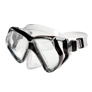 Black swimming dive mask