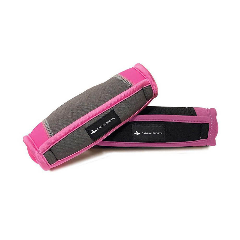 Pair of grey walking weights